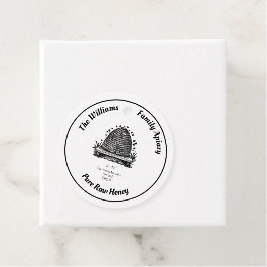 ハニーアピールジャーラベル |ヴィンテージ蜂の巣 フェイバータグ (インサイチュ)