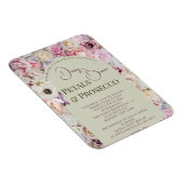 ハニーエレガントフローラアーチサマーブライダルシャワー マグネット (右側)