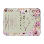 ハニーエレガントフローラアーチサマーブライダルシャワー マグネット (横)