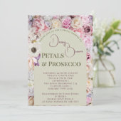 ハニーエレガントフローラアーチサマーブライダルシャワー 招待状 (スタンド正面)