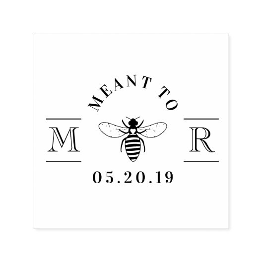 ハニーエレガント結婚式の引き出物 セルフインキングスタンプ (デザイン)