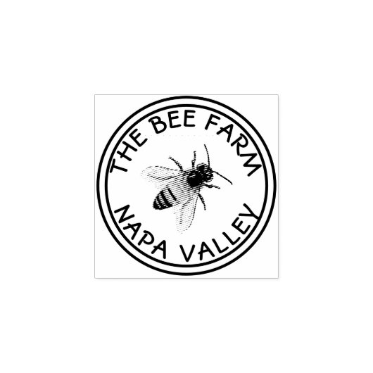 ハニーオーガニックビーシンプル ラバースタンプ (インプリント)