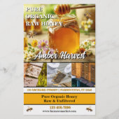 ハニーオーガニックファーム チラシ (正面)