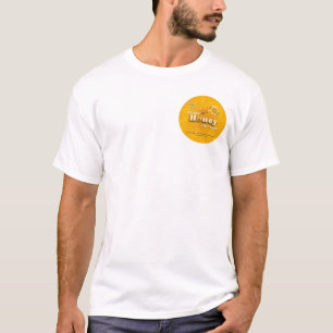 ハニーオーガニックプロダクトローカルブランドマーケティングカスタム Tシャツ