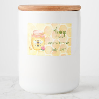 ハニーキャニングラベル フードラベル