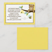 ハニークマとハニーエンクロージャーのブックリクエストカード エンクロージャーカード (正面/裏面)