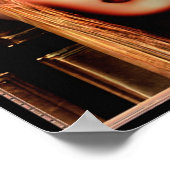 ハニーグロープリント ポスター (角)