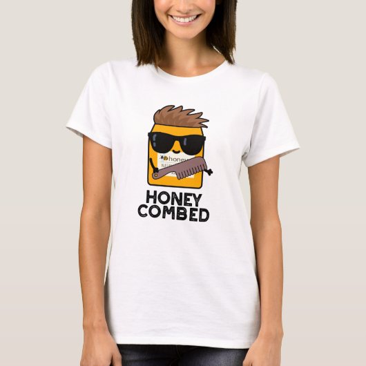 ハニーコンベおもしろいッドハニープン Tシャツ (正面)