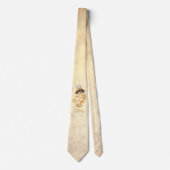 ハニーコームのまわりにネックタイ ネクタイ (正面)