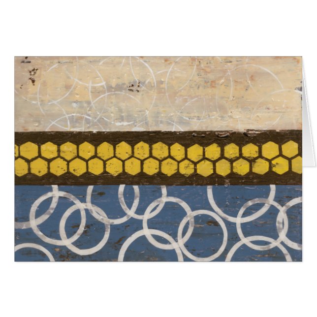 ハニーコーム抽象芸術I (正面横)