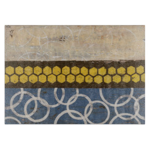 ハニーコーム抽象芸術I カッティングボード