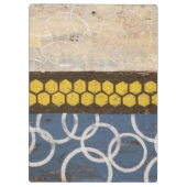 ハニーコーム抽象芸術I クリップボード (裏面)