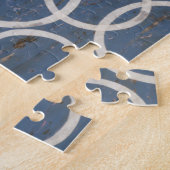 ハニーコーム抽象芸術I ジグソーパズル (側面)