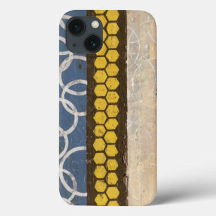 ハニーコーム抽象芸術I iPhone 13ケース