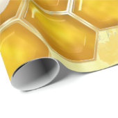 ハニーコーム3Dウィムジー ラッピングペーパー (ロールコーナー)