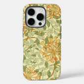 ハニーサックルつる植物オレンジフラワーズウィリアムモリス Case-Mate iPhoneケース (裏面)