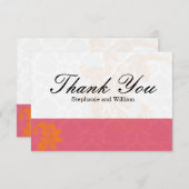 ハニーサックルとコー結婚ラルサンキューカード サンキューカード (正面/裏面)