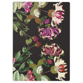 ハニーサックルのつる植物の花の花園のクリップボード クリップボード (裏面)