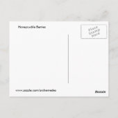 ハニーサックルの実 ポストカード (裏面)