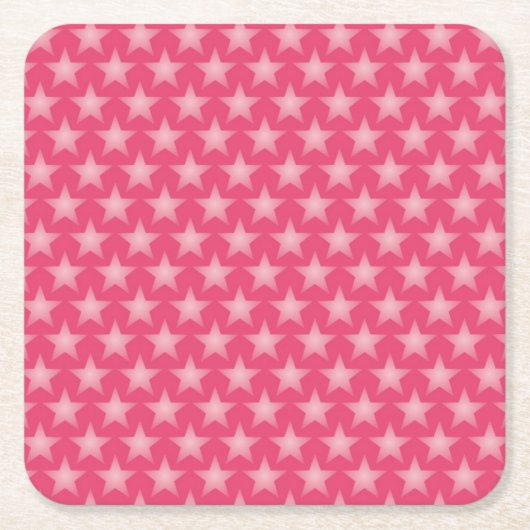 ハニーサックルの背景 スクエアペーパーコースター (正面)