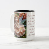 ハニーサックルの花 ツートーンマグカップ (正面左)