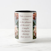 ハニーサックルの花 ツートーンマグカップ (中央)