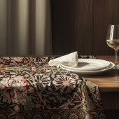 ハニーサックルアールヌーボーフローラルパターンモリス テーブルクロス