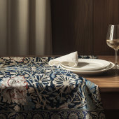 ハニーサックルアールヌーボーフローラルパターンモリス テーブルクロス