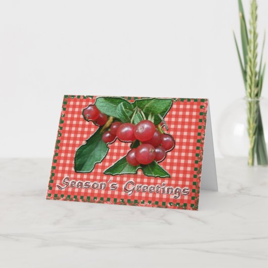 ハニーサックルシーズンの挨拶状 シーズンカード (正面)