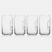 ハニーサックルデザイン ガラス缶 (右)