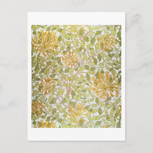 'ハニーサックル'デザイン, 1883 ポストカード (正面)