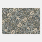 ハニーサックルデライトウィリアムモリスラークスパー ラッピングペーパーシート (正面3)