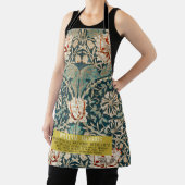 ハニーサックルパターン – ウィリアム・モリスデザイン エプロン (インサイチュ)