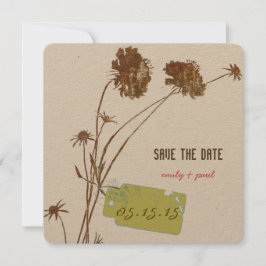 ハニーサックルピンクの花の植物保存日 セーブザデート