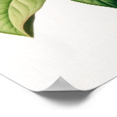 ハニーサックルフラワーアートプリントポスター ポスター (角)