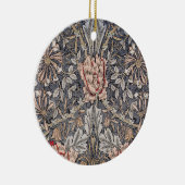 ハニーサックルプリント(William Morris) セラミックオーナメント (右)
