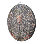 ハニーサックルプリント(William Morris) ダーツボード (正面右)