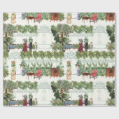 ハニーサックル待ち |ナチュラル ラッピングペーパー (フラット)