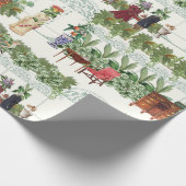 ハニーサックル待ち |ナチュラル ラッピングペーパー (角)