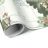 ハニーサックル待ち |ナチュラル ラッピングペーパー (ロールコーナー)