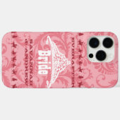 ハニーサックル王室のプリンセスブライドヴィンテージウェディング Case-Mate iPhoneケース (裏面 (横))