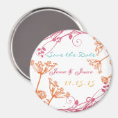 ハニーサックル結婚式は以下のマグネットを使用 マグネット (正面/裏面)