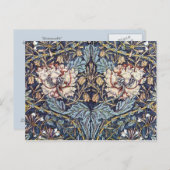 ハニーサックル繊維デザインはがき ポストカード (正面/裏面)