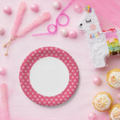 ハニーサックル背景 ペーパープレート (パーティー)