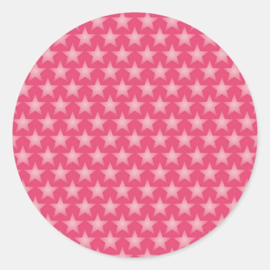 ハニーサックル背景 ラウンドシール (正面)