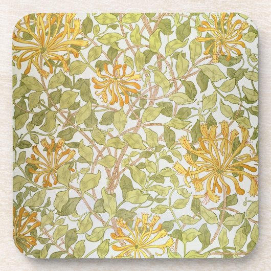 「ハニーサックル」のデザイン1883年 コースター (正面)