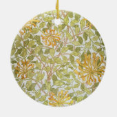 「ハニーサックル」のデザイン1883年 セラミックオーナメント (裏面)