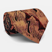 ハニーサックル、ウィリアム・モリスの文様 ネクタイ (ロール)