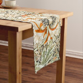 ハニーサックル、ウィリアム・モリス ショートテーブルランナー (インサイチュ)