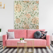'ハニーサックルII'デザイン キャンバスプリント (インサイチュ (リビング))